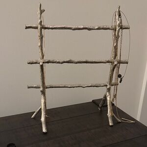 Silver Branch Jewelry Stand